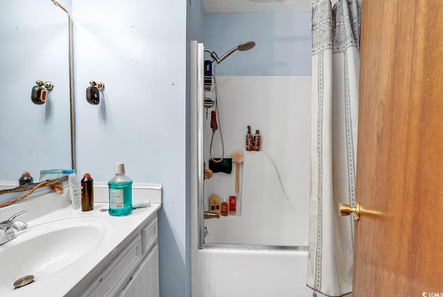 405 Flagstone Dr, Myrtle Beach, SC 29588 - full bathroom featuring vanity and shower / tub combo