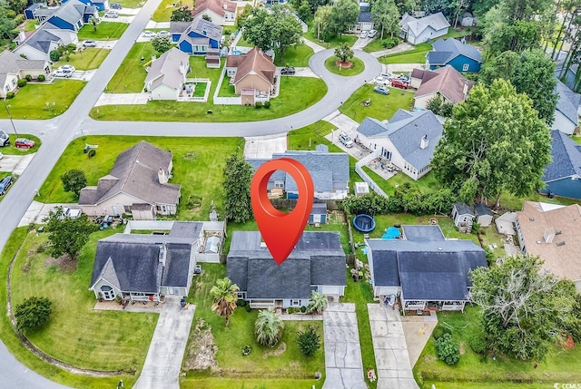 405 Flagstone Dr, Myrtle Beach, SC 29588 - aerial overview of property's location with nearby suburban area