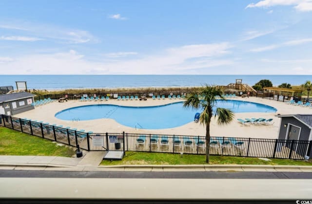 5905 S Kings Hwy Unit 206A, Myrtle Beach, SC 29575 - community pool featuring a water view