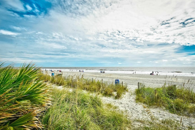 1207 S Ocean Blvd Unit 51012, Myrtle Beach, SC 29577 - water view featuring local beach