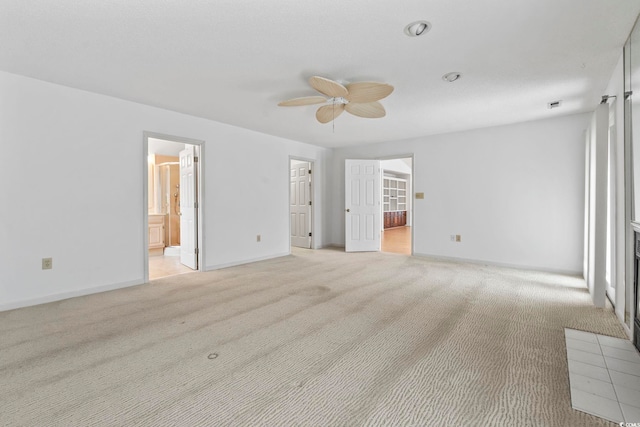 1468 Fox Hollow Way N, Myrtle Beach, SC 29582 - unfurnished room with light carpet, a ceiling fan, and baseboards