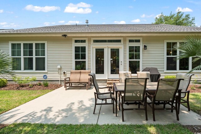 106 Cypress Creek Dr, Murrells Inlet, SC 29576 - view of patio with area for grilling