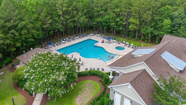 106 Cypress Creek Dr, Murrells Inlet, SC 29576 - community pool featuring a patio