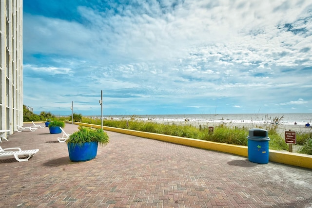 1207 S Ocean Blvd Unit 50809, Myrtle Beach, SC 29577 - surrounding community featuring view of water and beach
