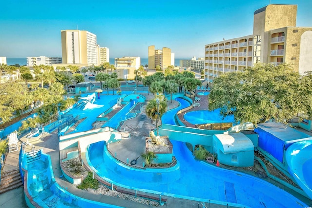 1207 S Ocean Blvd Unit 50809, Myrtle Beach, SC 29577 - view of pool with a city view
