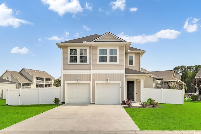 79 S Reindeer Rd, Surfside Beach, SC 29575 - view of front of property with concrete driveway and a garage