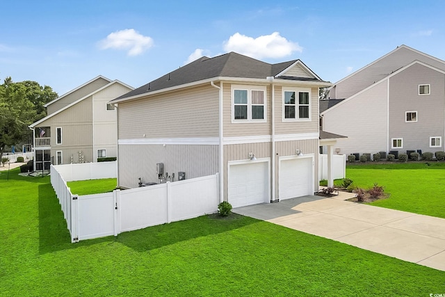 79 S Reindeer Rd, Surfside Beach, SC 29575 - view of side of property featuring concrete driveway and a garage