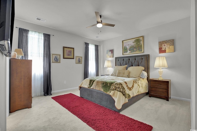 79 S Reindeer Rd, Surfside Beach, SC 29575 - carpeted bedroom with baseboards and ceiling fan