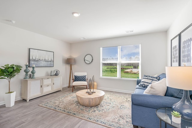 169 Dagger Ct, Myrtle Beach, SC 29588 - living room featuring wood finished floors and baseboards