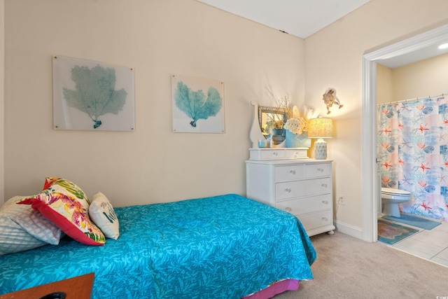 4142 Hibiscus Dr Unit 20-202, Little River, SC 29566 - carpeted bedroom with connected bathroom