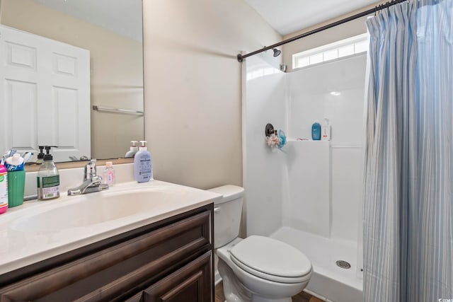 282 Foxpath Loop, Myrtle Beach, SC 29588 - bathroom featuring vanity and a shower with shower curtain