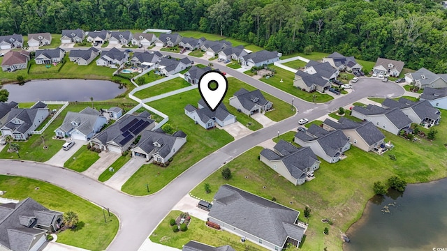 282 Foxpath Loop, Myrtle Beach, SC 29588 - aerial view of property and surrounding area with nearby suburban area and a nearby body of water