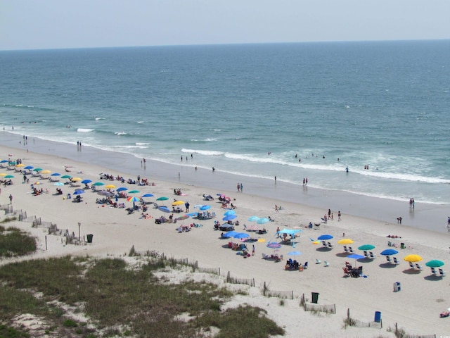 6804 N Ocean Blvd Unit 1023, Myrtle Beach, SC 29572 - water view featuring local beach