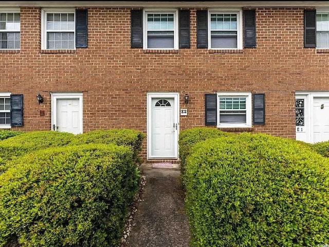4505 N Kings Hwy # E2, Myrtle Beach, SC 29577 - view of front of home with brick siding