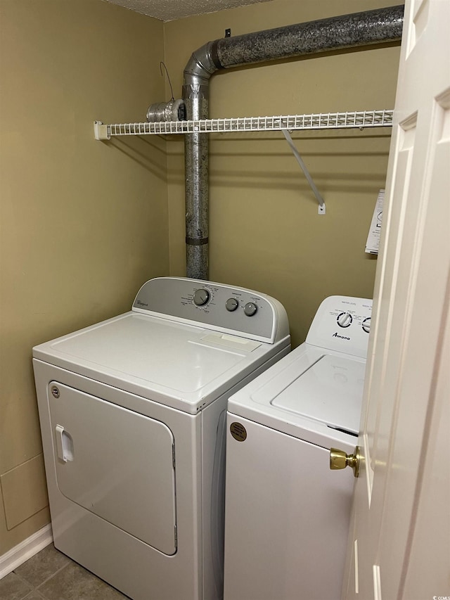 770 Charter Dr Unit C4, Longs, SC 29568 - laundry room featuring washing machine and dryer and tile patterned flooring
