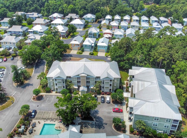 82 Mingo Dr Unit 2D, Pawleys Island, SC 29585 - aerial view of a pool area