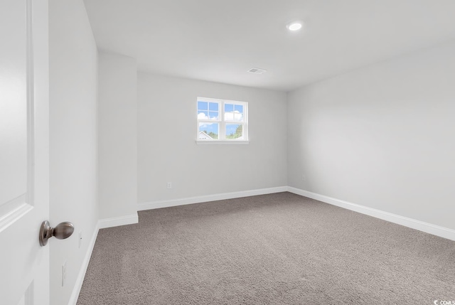 218 Calhoun Falls Dr, Myrtle Beach, SC 29579 - carpeted spare room featuring baseboards and recessed lighting