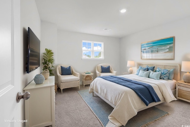 218 Calhoun Falls Dr, Myrtle Beach, SC 29579 - bedroom featuring carpet and recessed lighting