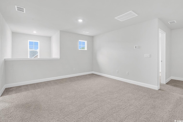218 Calhoun Falls Dr, Myrtle Beach, SC 29579 - below grade area with carpet, baseboards, and recessed lighting