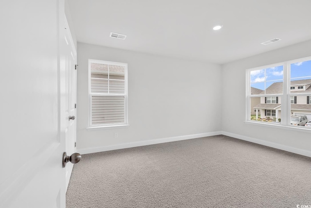 218 Calhoun Falls Dr, Myrtle Beach, SC 29579 - unfurnished room featuring baseboards, carpet flooring, and recessed lighting
