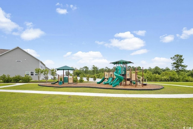 218 Calhoun Falls Dr, Myrtle Beach, SC 29579 - community jungle gym with a yard