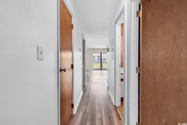 3700 Golf Colony Ln Unit 25G, Little River, SC 29566 - corridor with light wood finished floors and baseboards