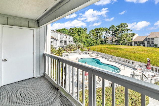 3700 Golf Colony Ln Unit 25G, Little River, SC 29566 - balcony with view of pool