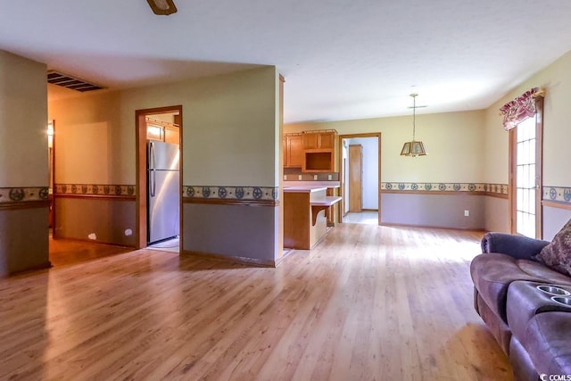 3150 Dusty Rd, Loris, SC 29569 - living area with light wood-type flooring