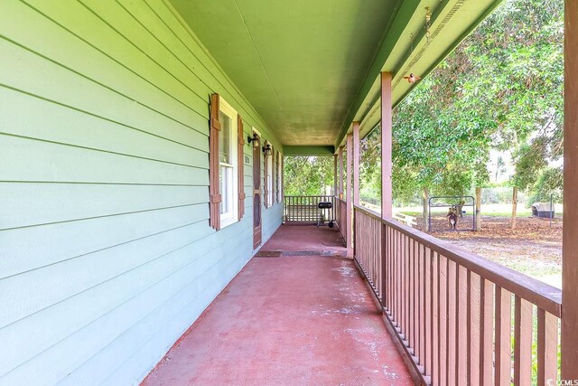 3150 Dusty Rd, Loris, SC 29569 - view of covered porch