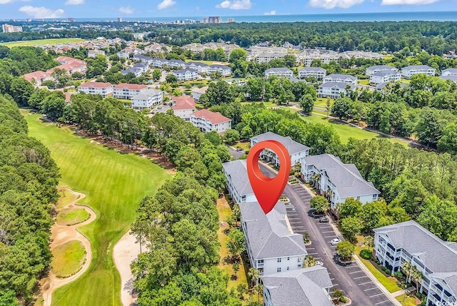 6015 Catalina Dr Unit 733, North Myrtle Beach, SC 29582 - bird's eye view of a local golf course