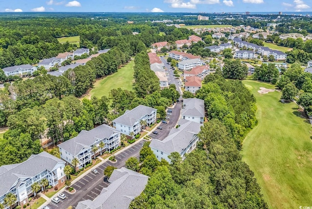 6015 Catalina Dr Unit 733, North Myrtle Beach, SC 29582 - aerial perspective of suburban area with a local golf course