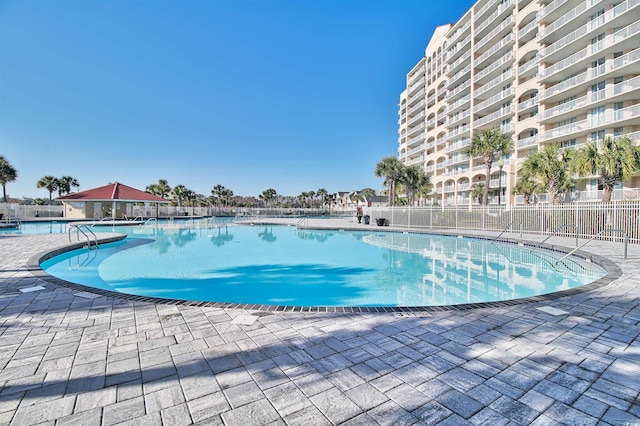 6015 Catalina Dr Unit 733, North Myrtle Beach, SC 29582 - community pool featuring a patio