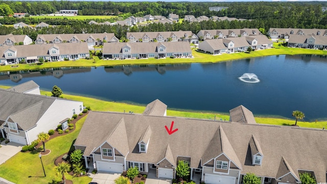 121 Parmelee Dr Unit D, Murrells Inlet, SC 29576 - aerial perspective of suburban area featuring a large body of water