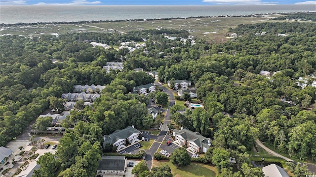 157 Egret Run Ln Unit 523, Pawleys Island, SC 29585 - view of property location featuring nearby suburban area and a heavily wooded area