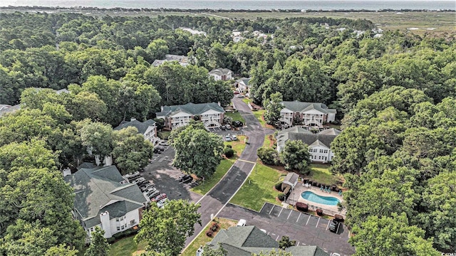 157 Egret Run Ln Unit 523, Pawleys Island, SC 29585 - aerial view of property's location with nearby suburban area