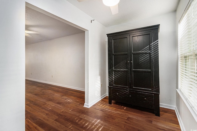 157 Egret Run Ln Unit 523, Pawleys Island, SC 29585 - unfurnished bedroom with wood finished floors and ceiling fan