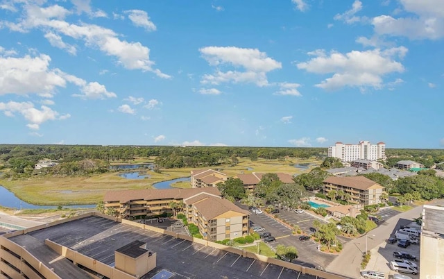 9550 Shore Dr Unit 1418, Myrtle Beach, SC 29572 - aerial view of a nearby body of water and apartment complex / building