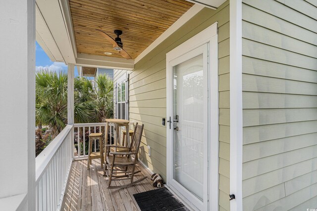 58 Fathom Ln, Murrells Inlet, SC 29576 - view of balcony