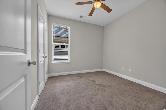 2080 Silver Island Way, Murrells Inlet, SC 29576 - unfurnished room featuring carpet, a ceiling fan, and baseboards