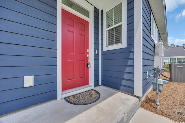 2080 Silver Island Way, Murrells Inlet, SC 29576 - entrance to property featuring cooling unit and a porch