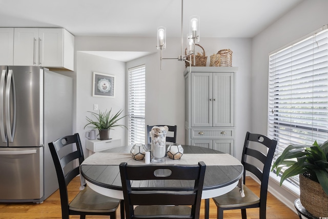 1101 Possum Trot Rd Unit D201, North Myrtle Beach, SC 29582 - dining space with light wood finished floors