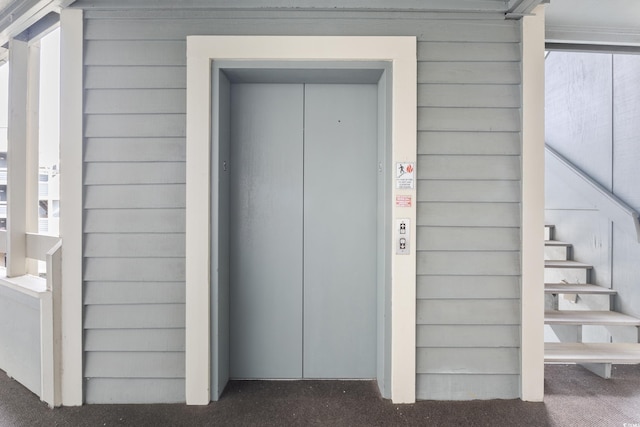 1101 Possum Trot Rd Unit D201, North Myrtle Beach, SC 29582 - doorway to property with elevator