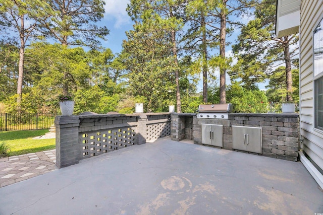 4232 Pointer Ct, Myrtle Beach, SC 29579 - view of patio / terrace featuring view of wooded area