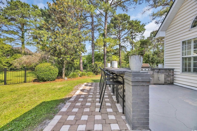 4232 Pointer Ct, Myrtle Beach, SC 29579 - view of patio / terrace featuring area for grilling