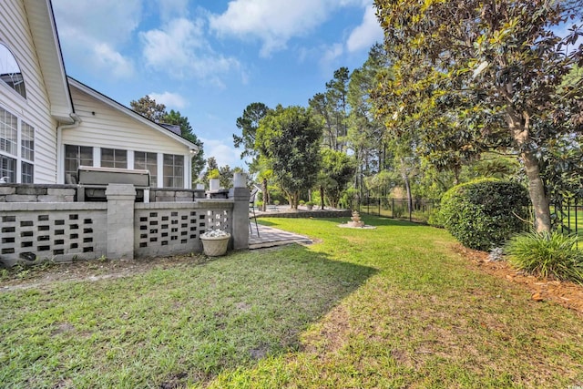 4232 Pointer Ct, Myrtle Beach, SC 29579 - view of yard featuring a sunroom