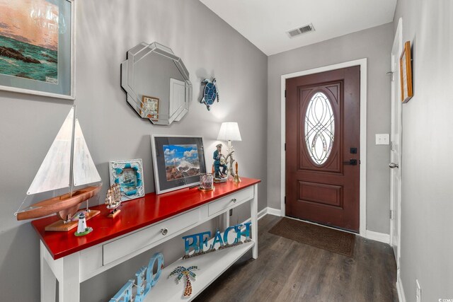 568 Mossbank Loop, Longs, SC 29568 - entryway with wood finished floors and baseboards