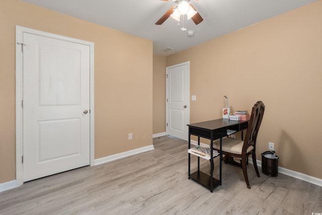 568 Mossbank Loop, Longs, SC 29568 - dining area featuring light wood-style flooring and a ceiling fan