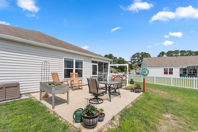 568 Mossbank Loop, Longs, SC 29568 - view of patio with a sunroom