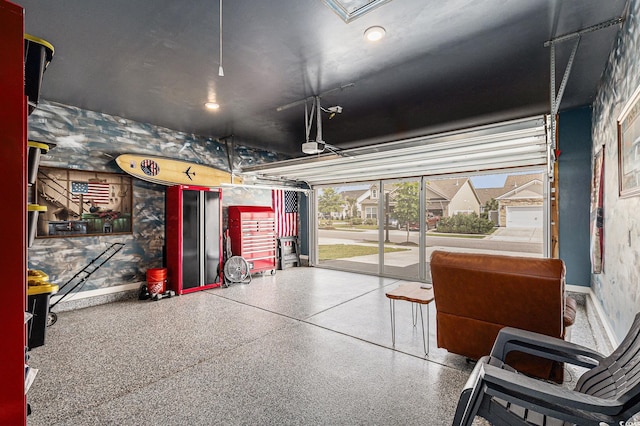 1741 Parish Way, Myrtle Beach, SC 29577 - garage featuring baseboards and a garage door opener