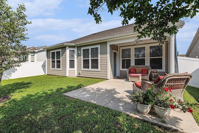 1741 Parish Way, Myrtle Beach, SC 29577 - back of house featuring a patio and an outdoor hangout area